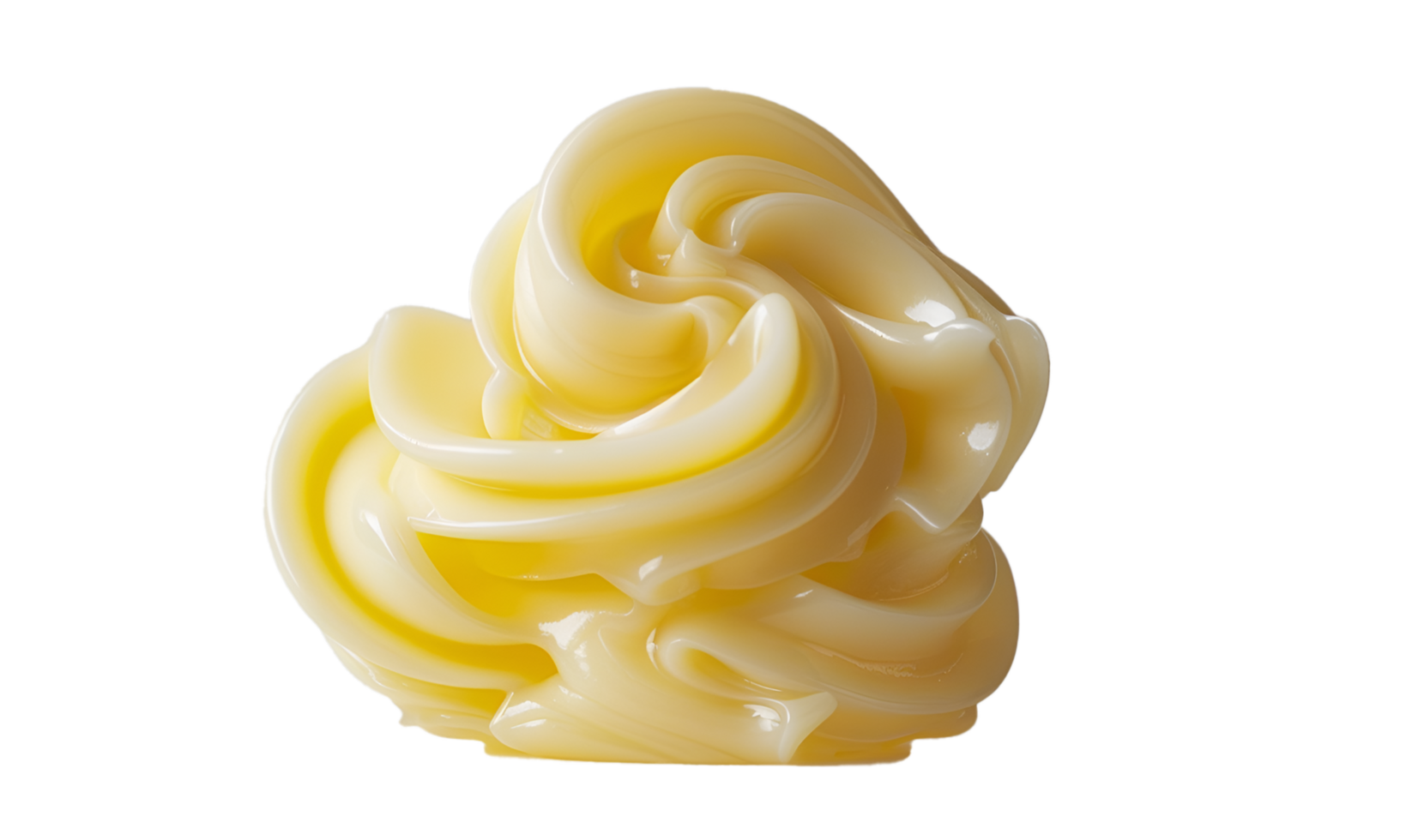 Butter Curls on Transparent Background for Culinary Use png