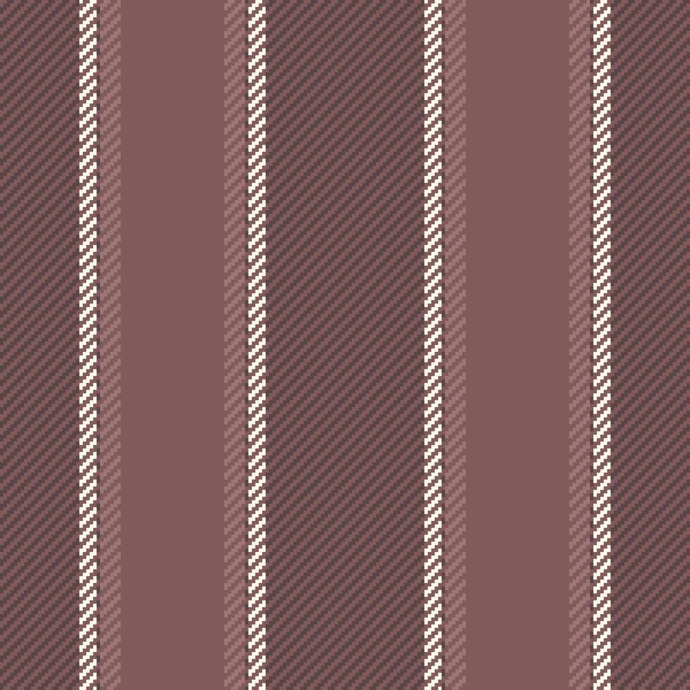 Background pattern textile of vertical fabric with a seamless texture stripe lines. vector