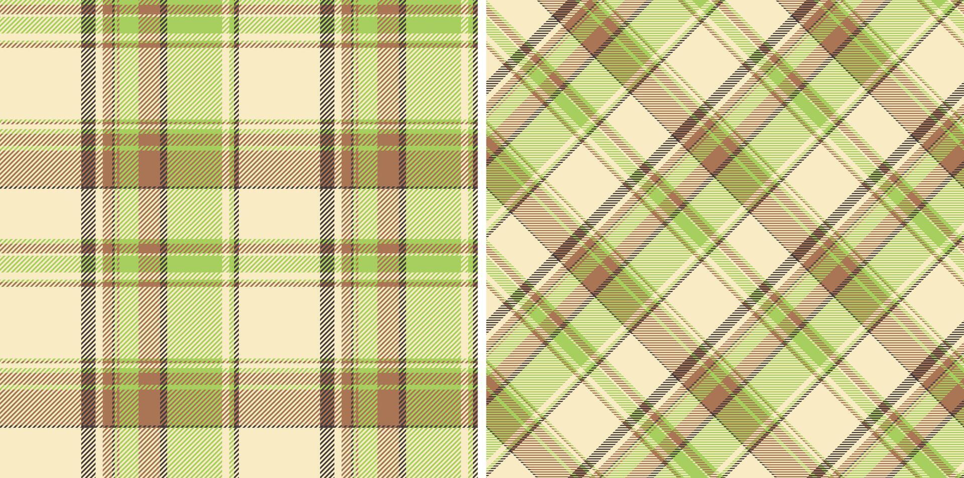 Textile seamless pattern of fabric tartan background with a texture plaid check . vector
