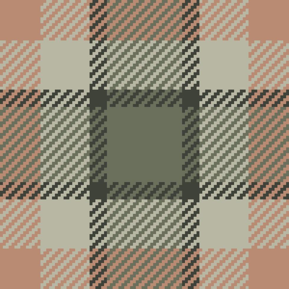 Textile design of textured plaid. Checkered fabric pattern swatch for shirt, dress, suit, wrapping paper print, invitation and gift card. vector