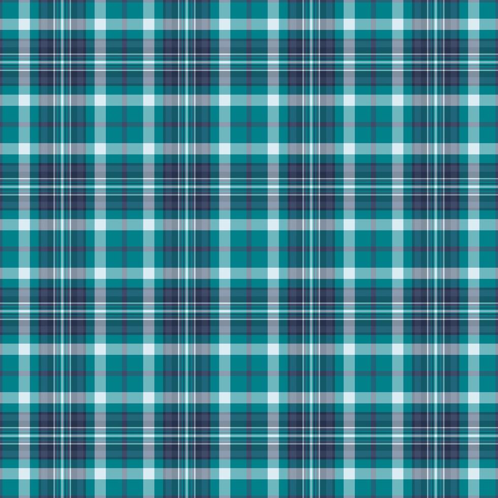 Tartan textile of plaid fabric check with a seamless background pattern texture. vector