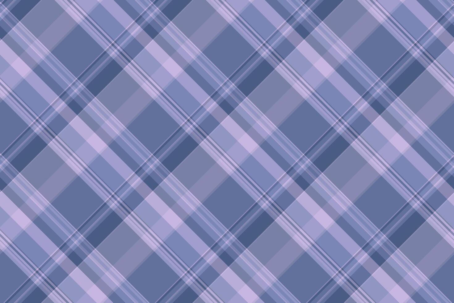 Perfection plaid seamless , iconic fabric tartan check. African background texture pattern textile in pastel and blue colors. vector