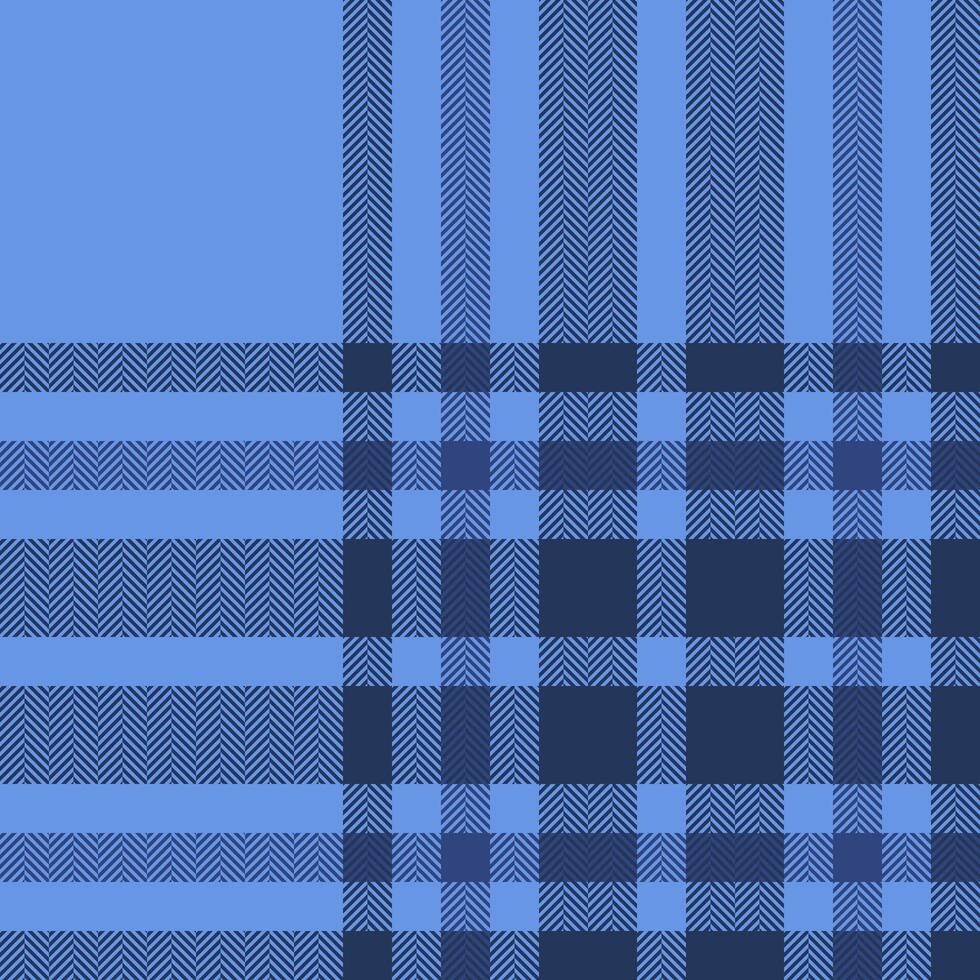 Plaid check pattern. Seamless fabric texture. Tartan textile print. vector