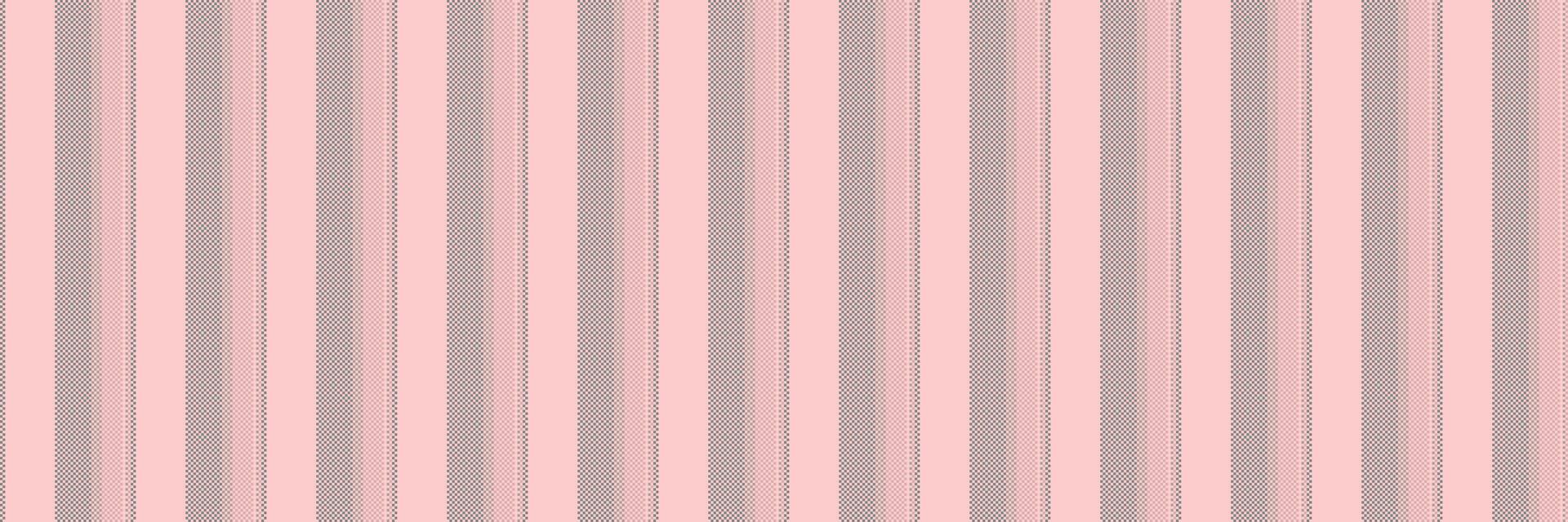 Manufactory lines stripe textile, native seamless texture background. Covering pattern vertical fabric in light and gray colors. vector