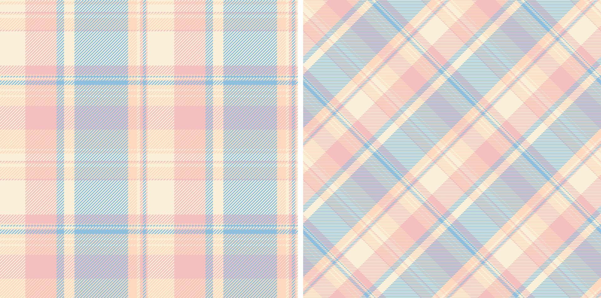 Pattern fabric texture of plaid tartan seamless with a textile background check. vector