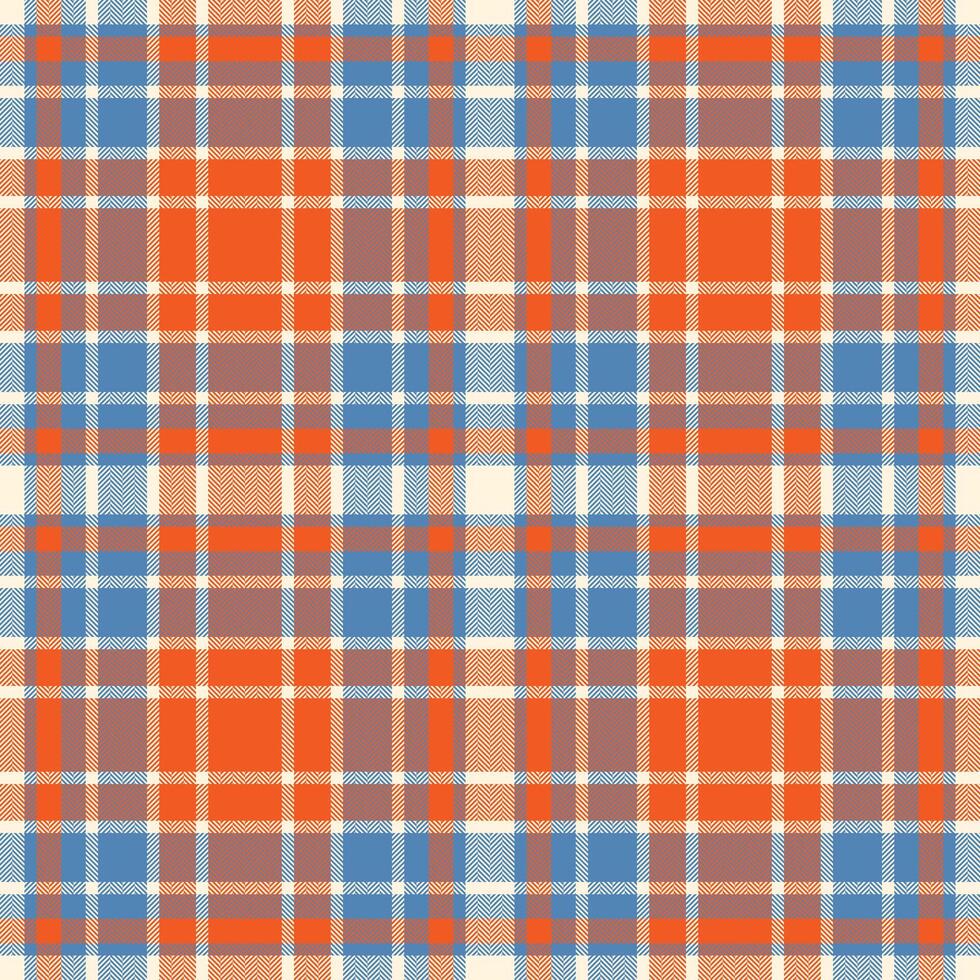 Plaid seamless pattern. Check fabric texture. textile print. vector