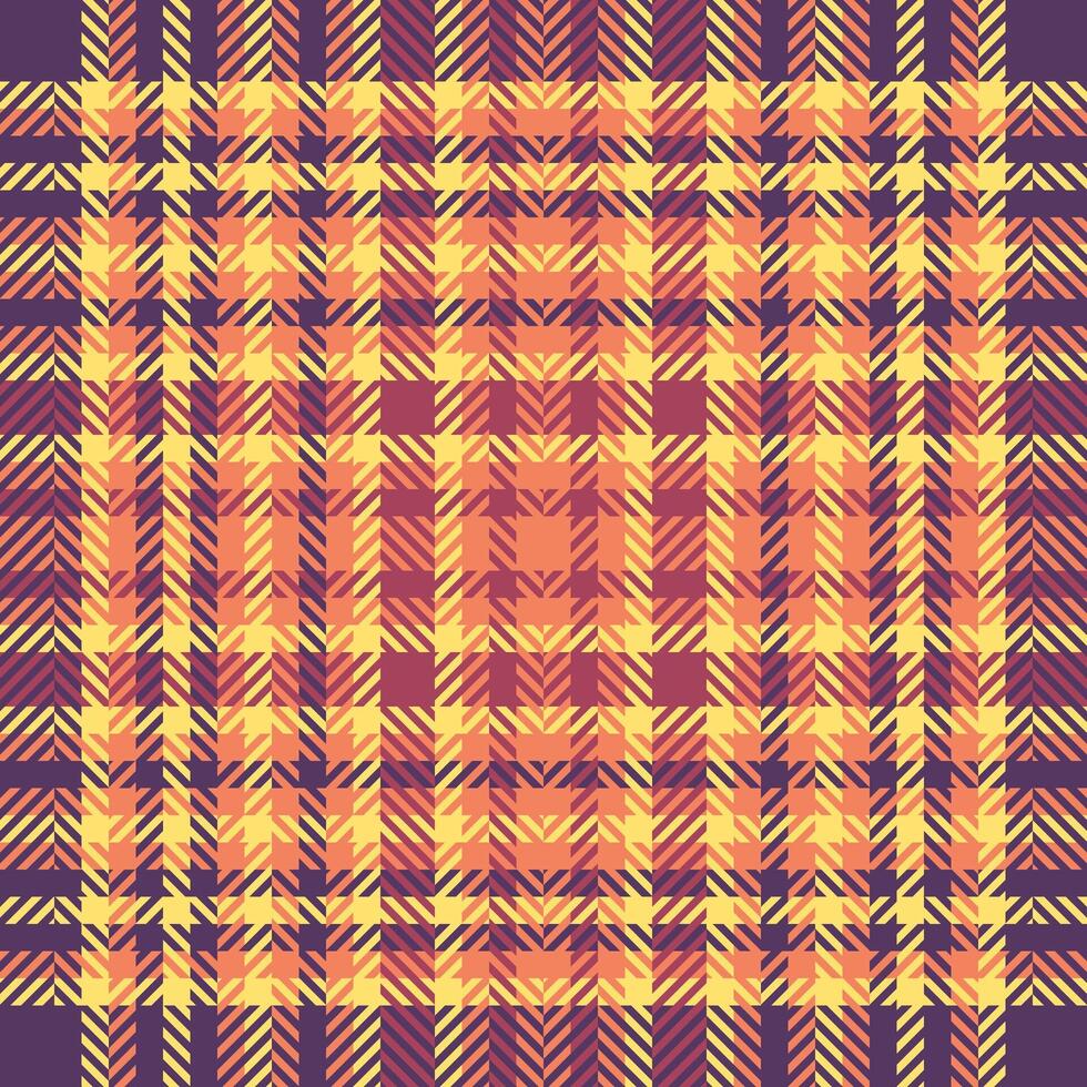 Pixel pattern textile background, christmas ornament tartan texture. Flow fabric plaid seamless check in red and purple colors. vector