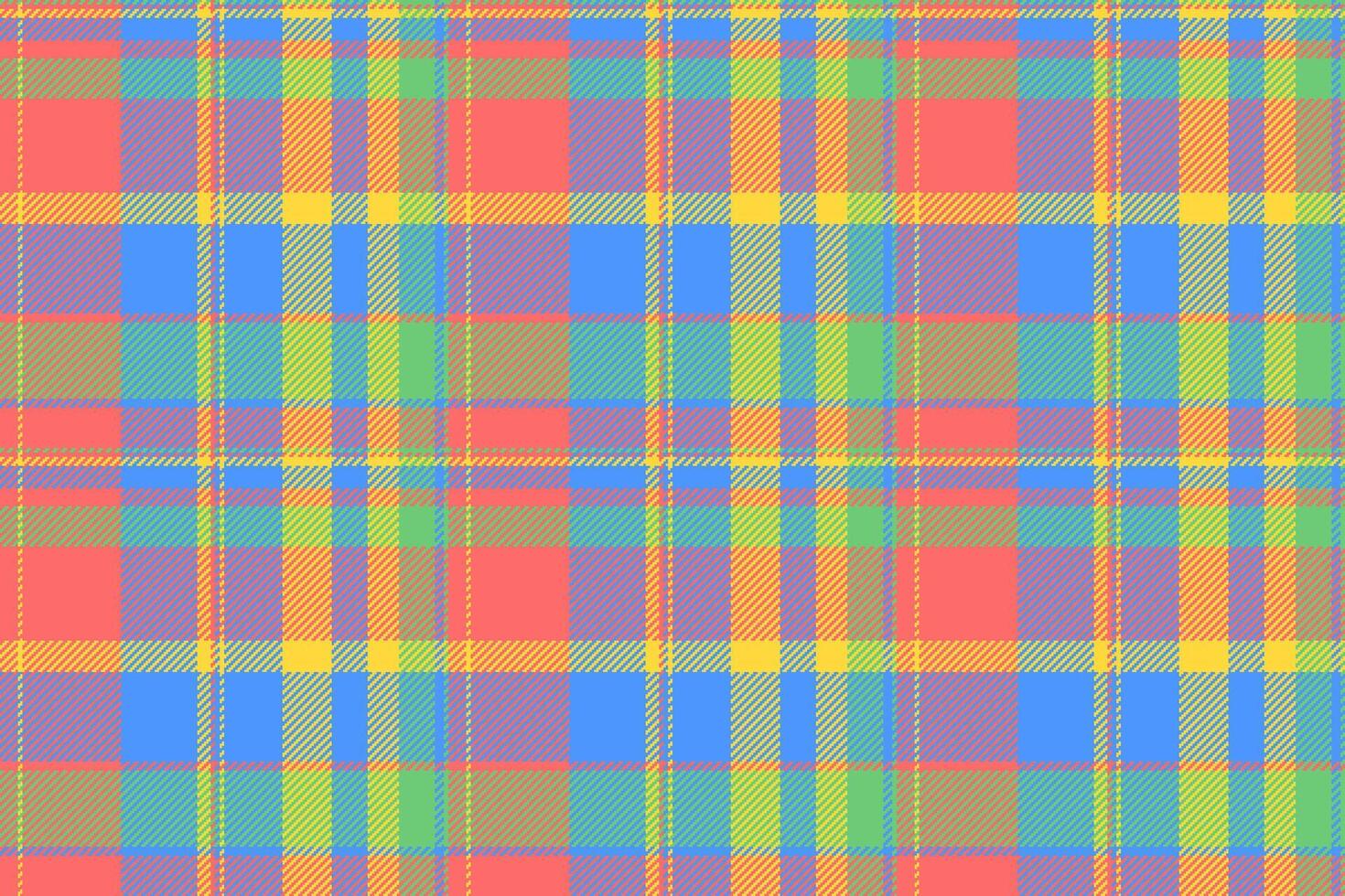 Background texture pattern of seamless textile tartan with a plaid check fabric. vector