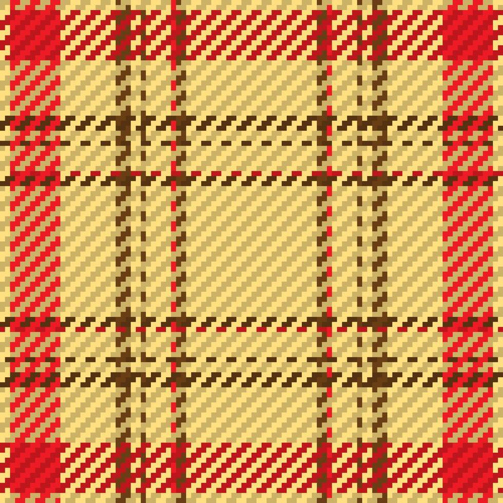 Seamless pattern of scottish tartan plaid. Repeatable background with check fabric texture. backdrop striped textile print. vector