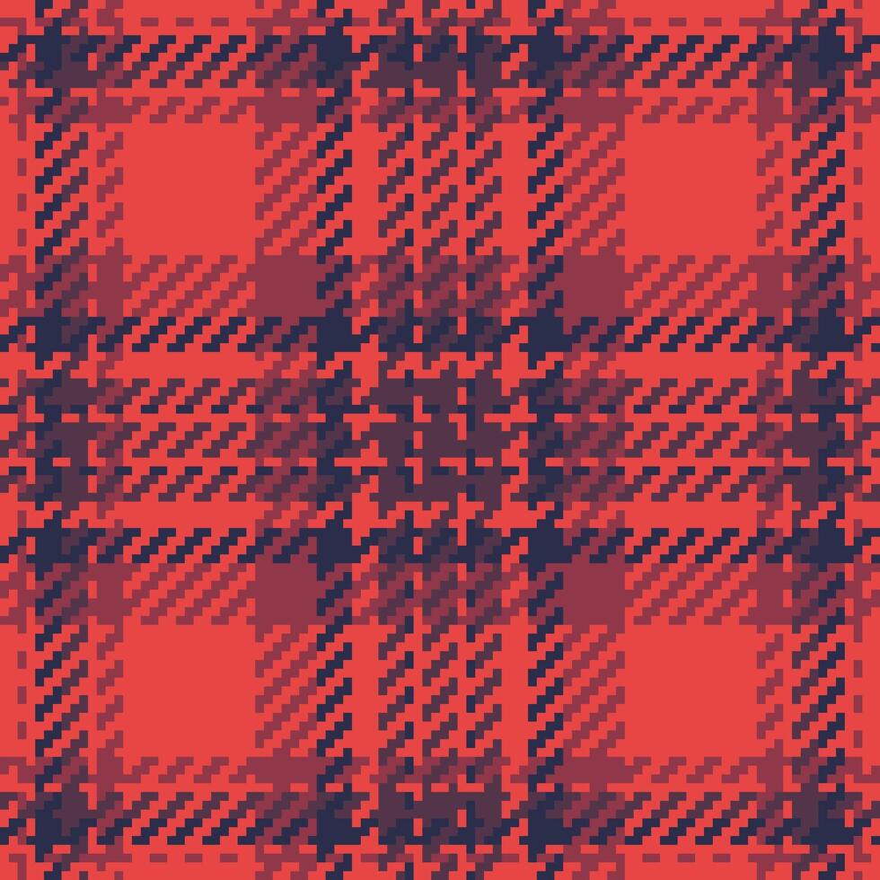 Textile design of textured plaid. Checkered fabric pattern swatch for shirt, dress, suit, wrapping paper print, invitation and gift card. vector