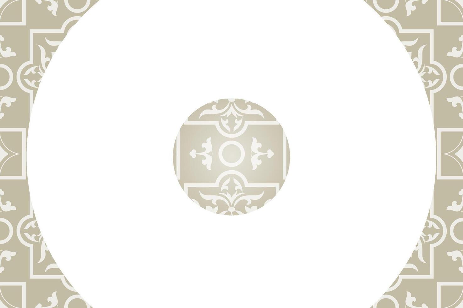 east pattern beige background vector