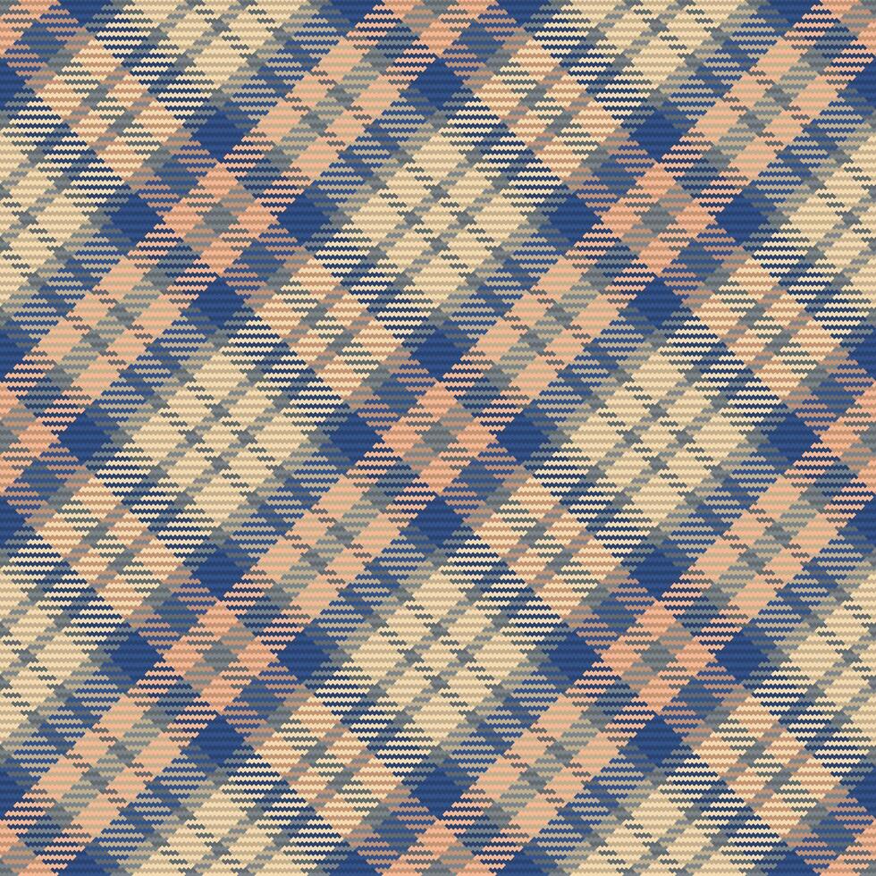 Seamless pattern of scottish tartan plaid. Repeatable background with check fabric texture. backdrop striped textile print. vector