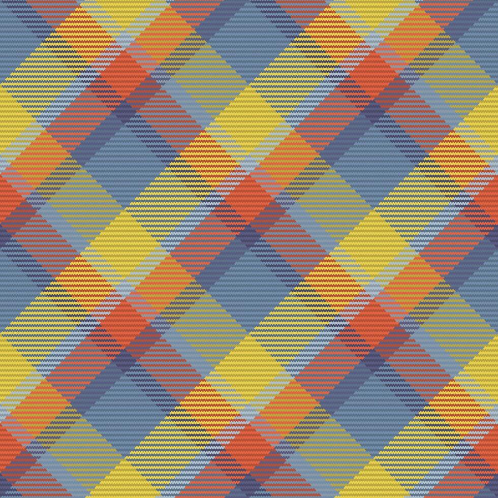 Seamless pattern of scottish tartan plaid. Repeatable background with check fabric texture. backdrop striped textile print. vector
