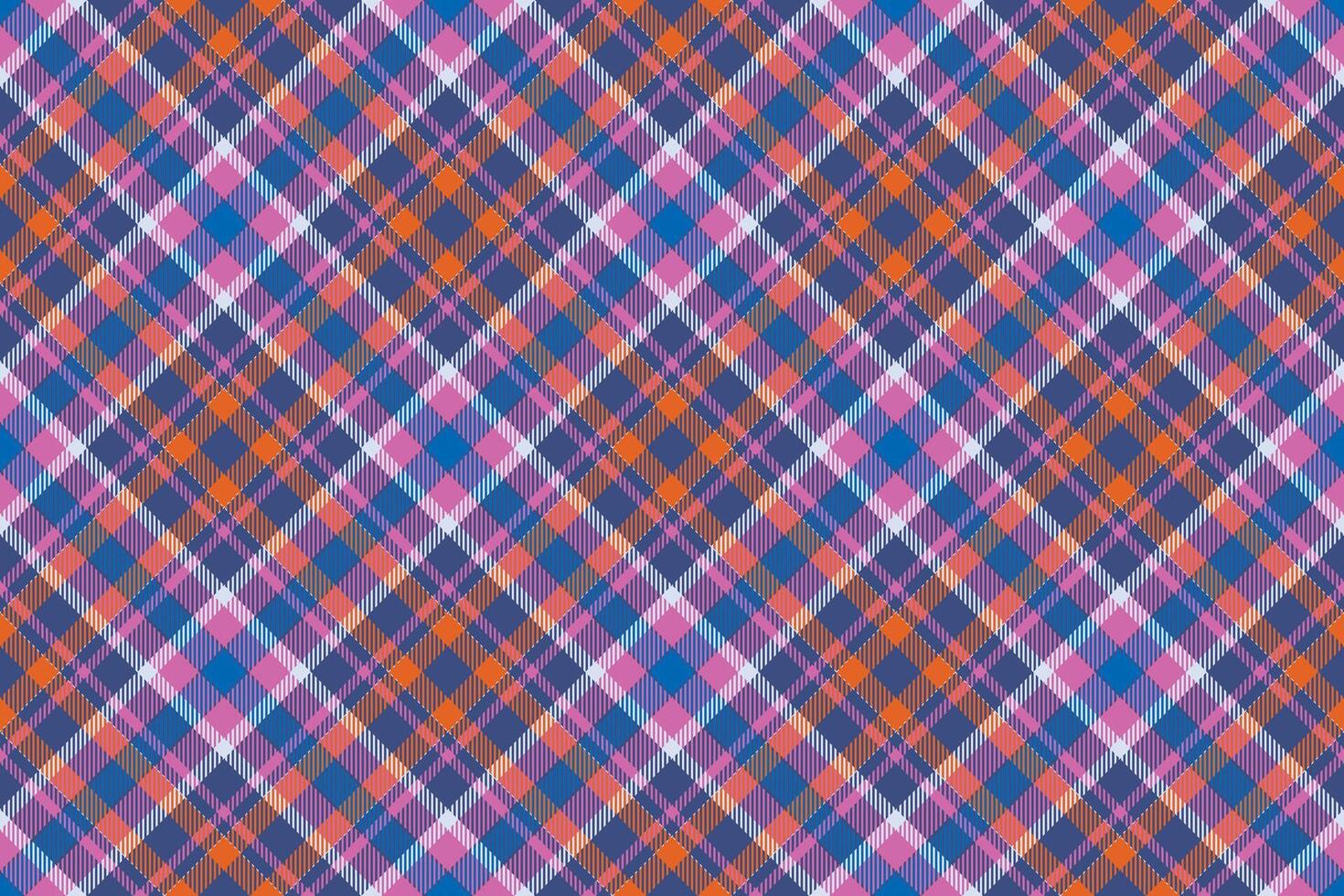 Tartan scotland seamless plaid pattern . Retro background fabric. Vintage check color square geometric texture. vector