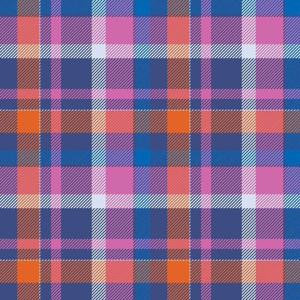 Tartan scotland seamless plaid pattern . Retro background fabric. Vintage check color square geometric texture. vector