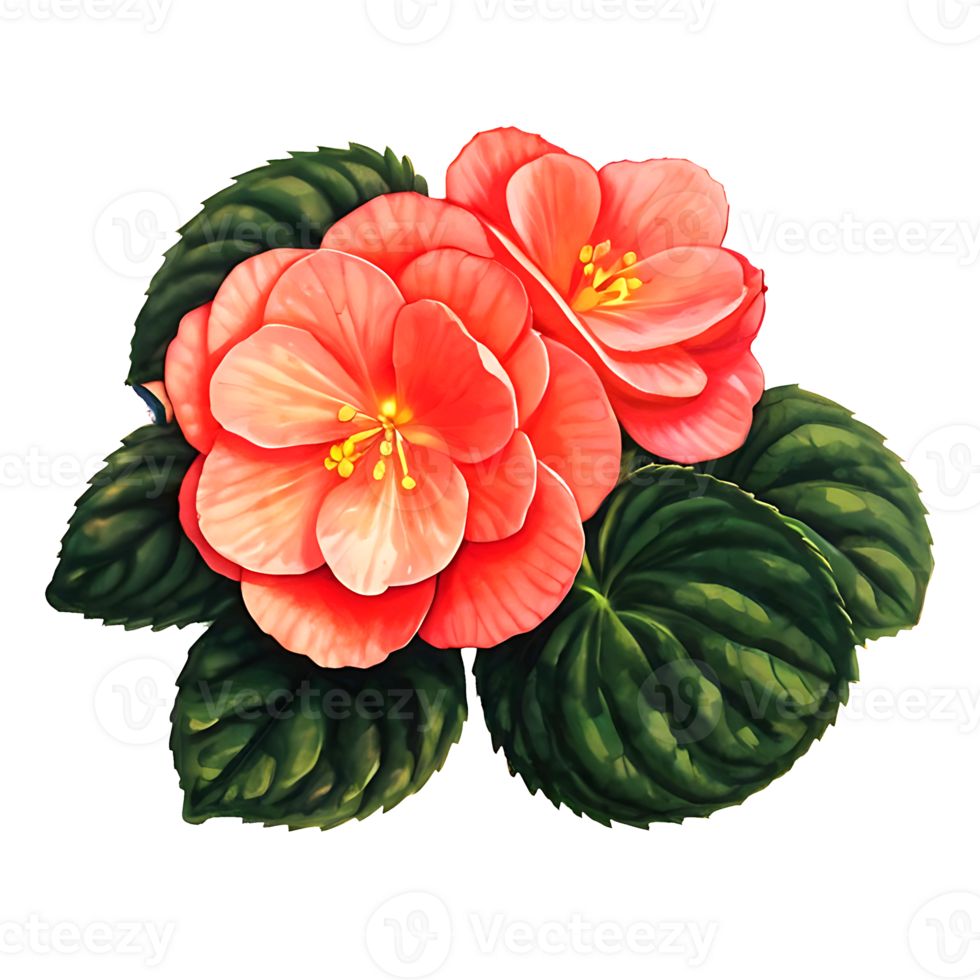Begonia Flower Icon png