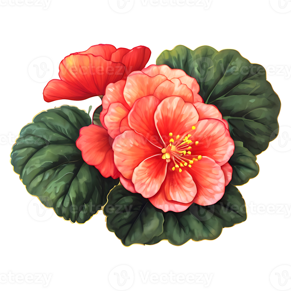 Begonia Flower Icon png