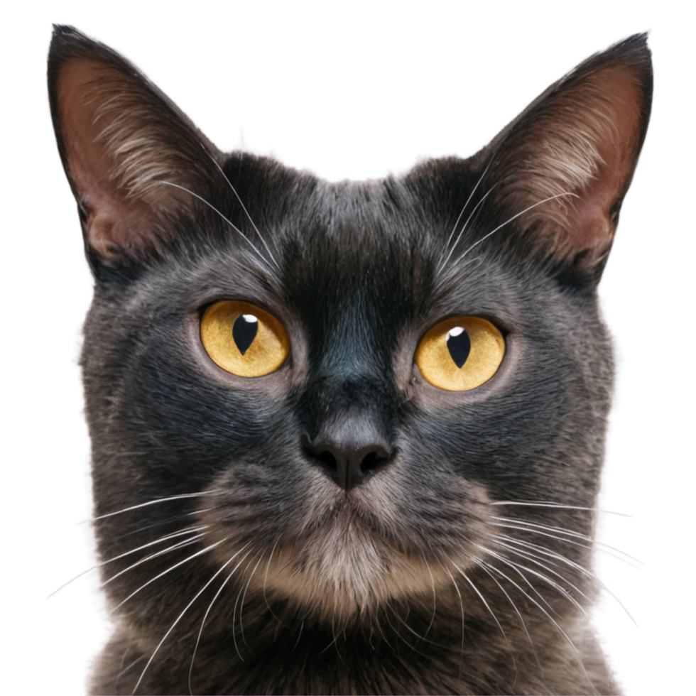Cute Cat face png