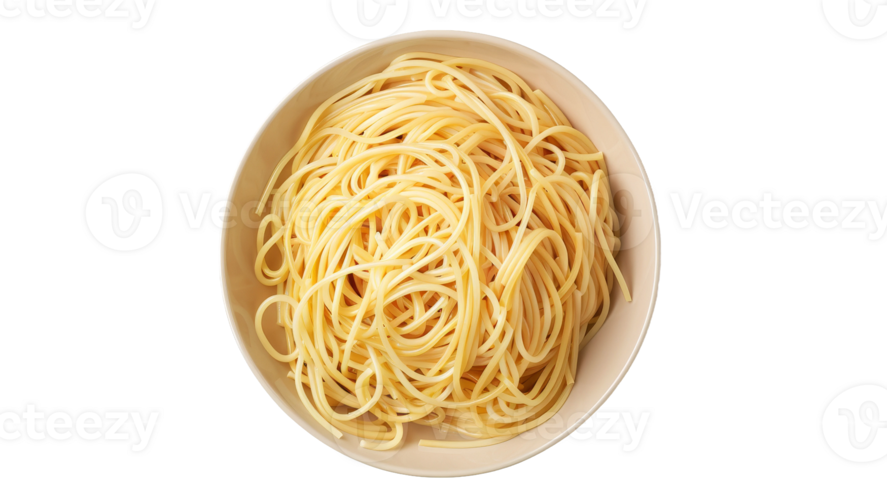 Sleek Noodle Display on the transparent background, Format png