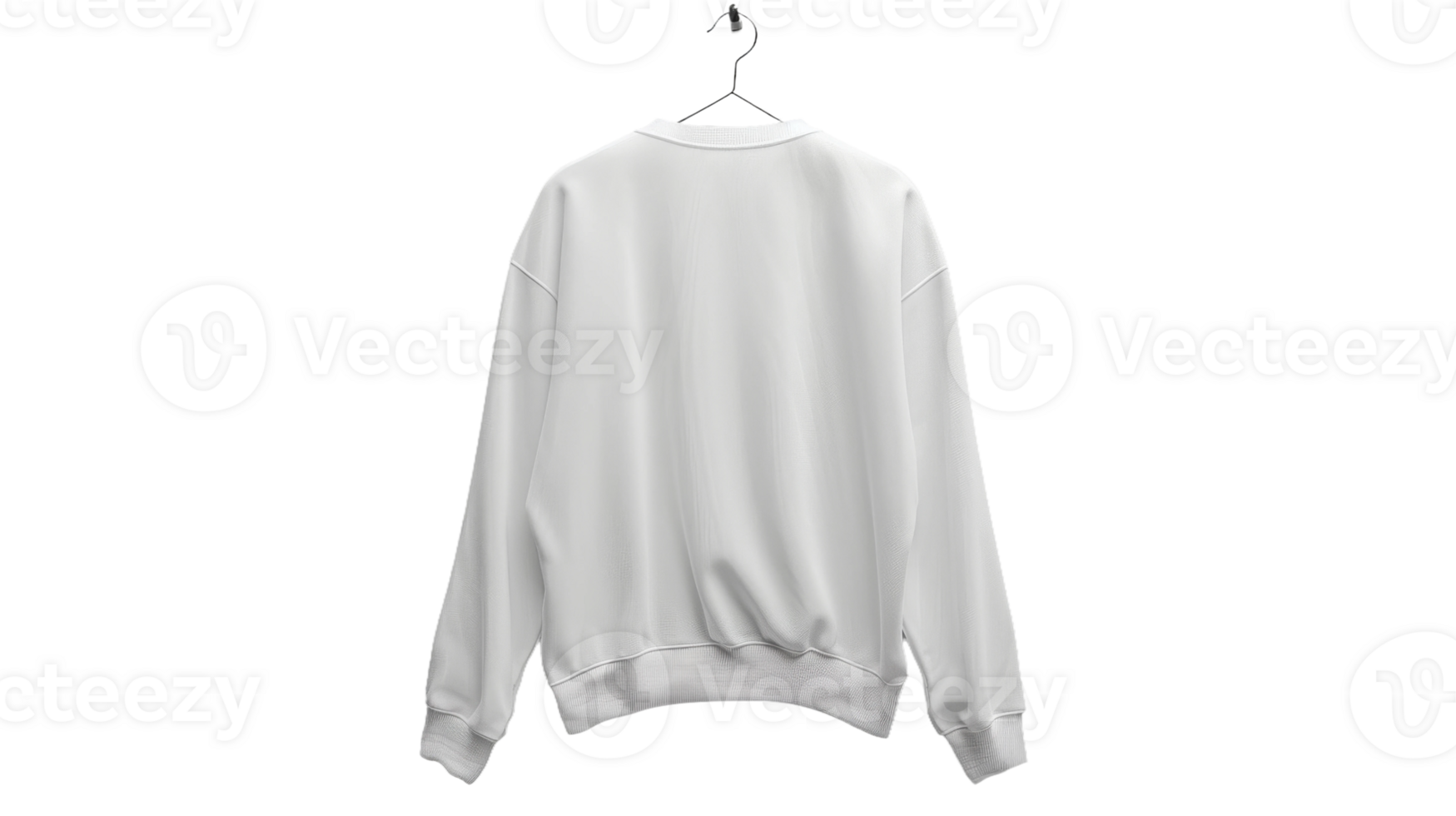 Sweatshirt Display on the transparent background, Format png