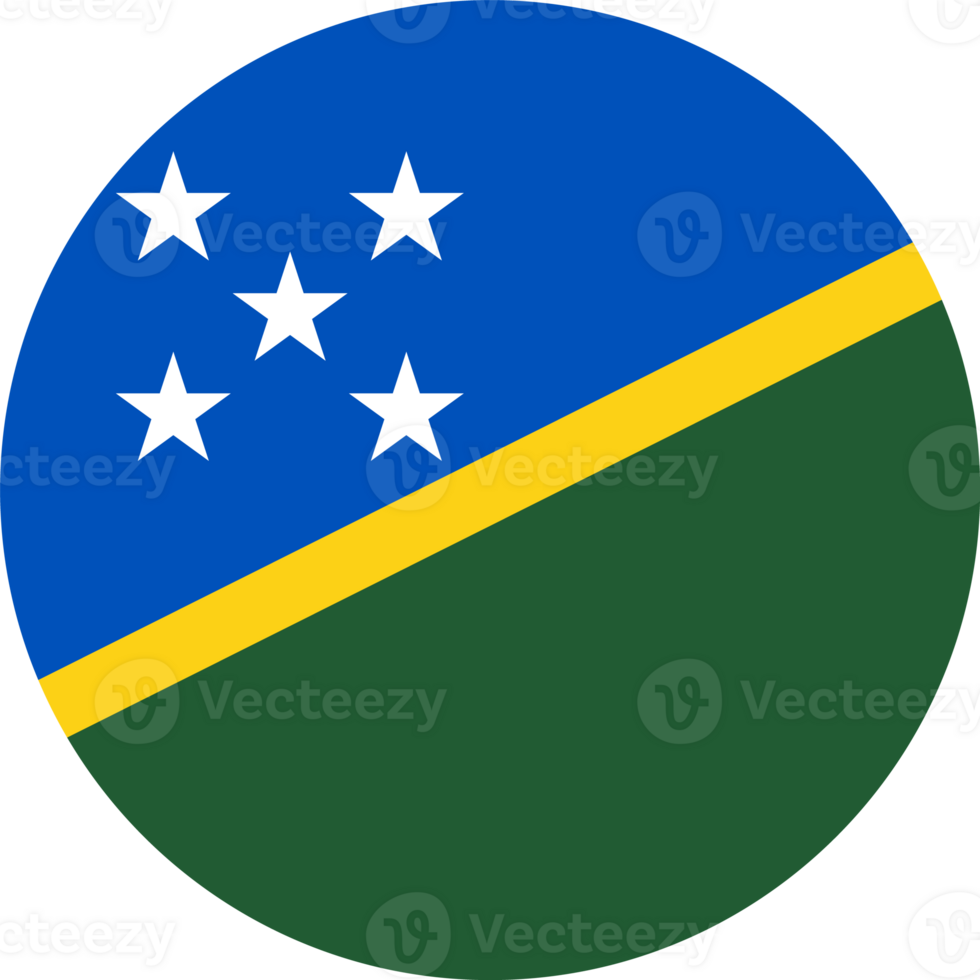 Solomon Islands flag button png