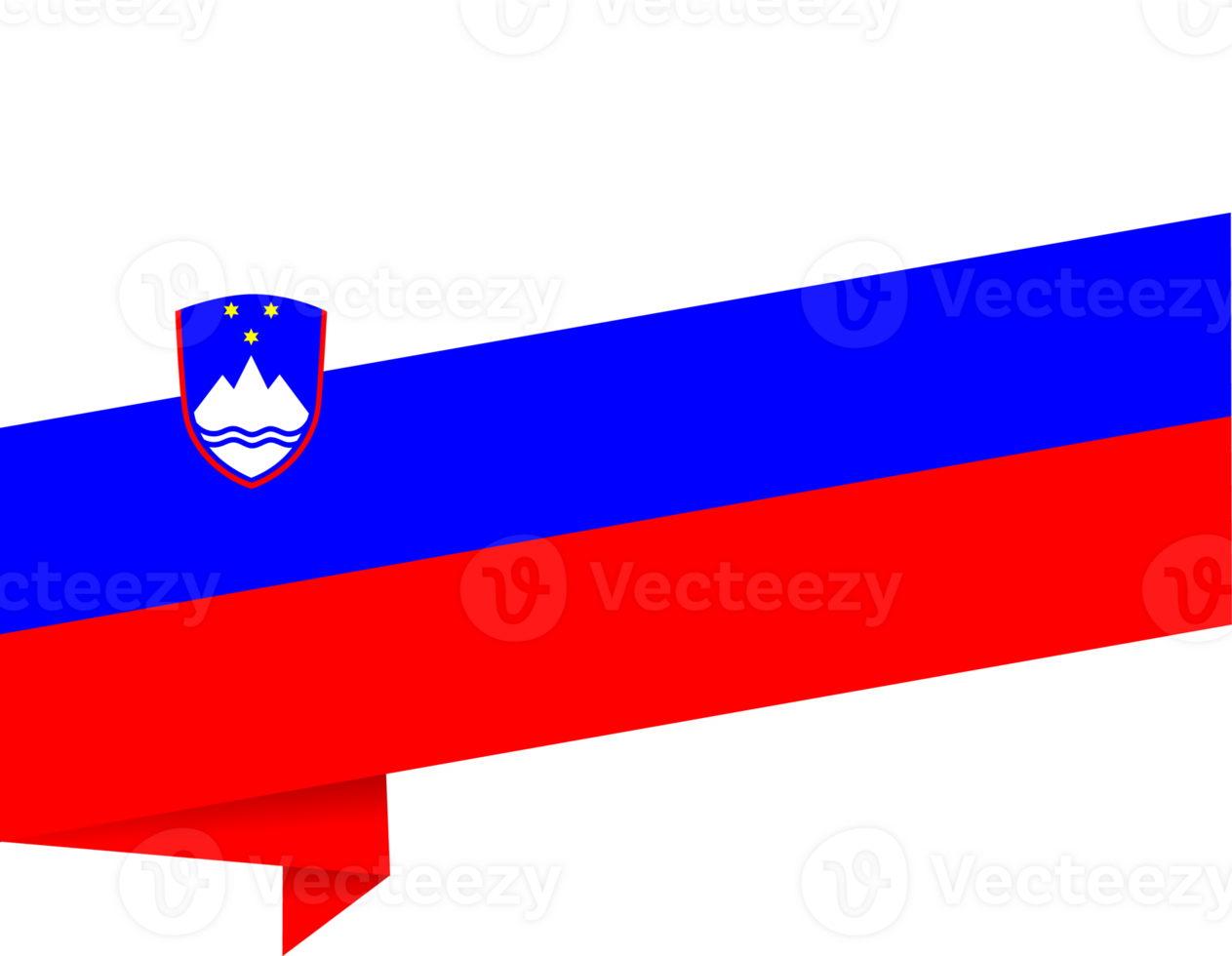Slovenia flag wave png