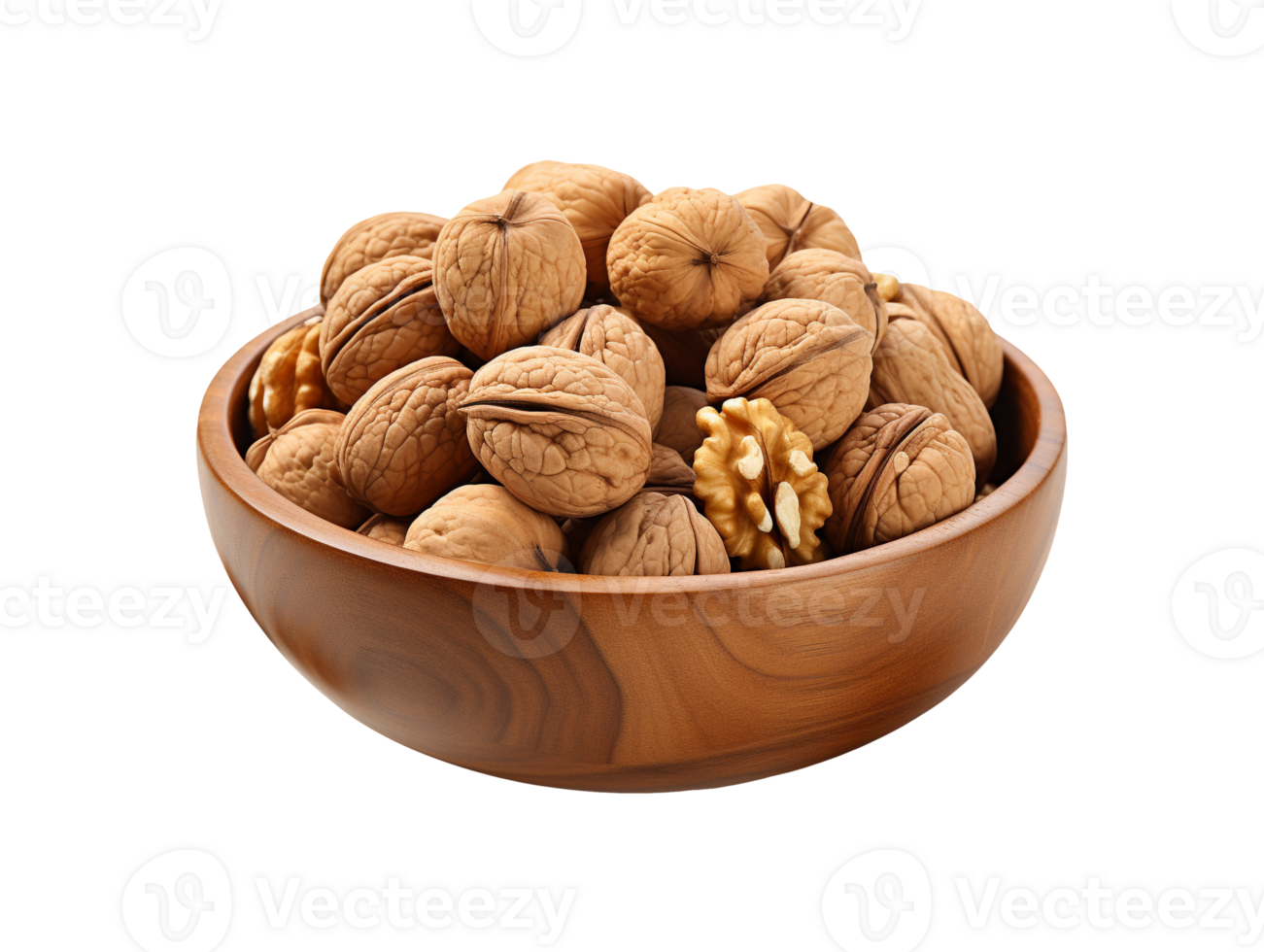 bowl of walnuts png