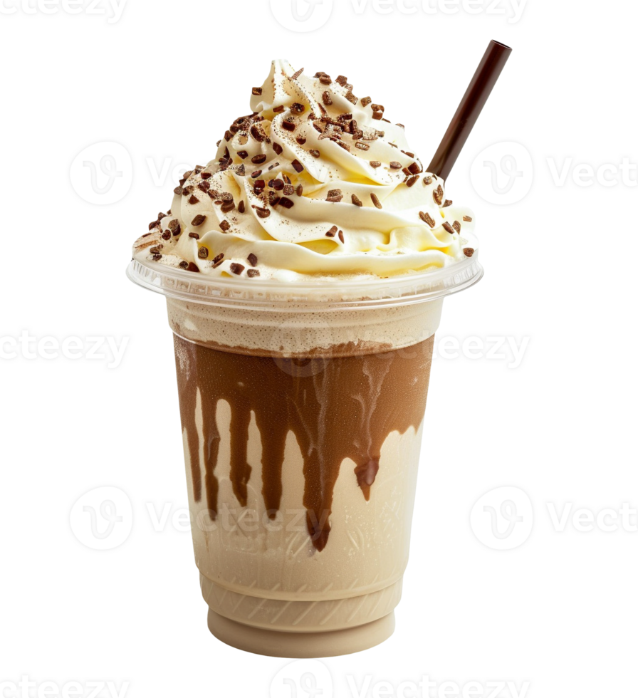 Cold drink milkshake isolated png