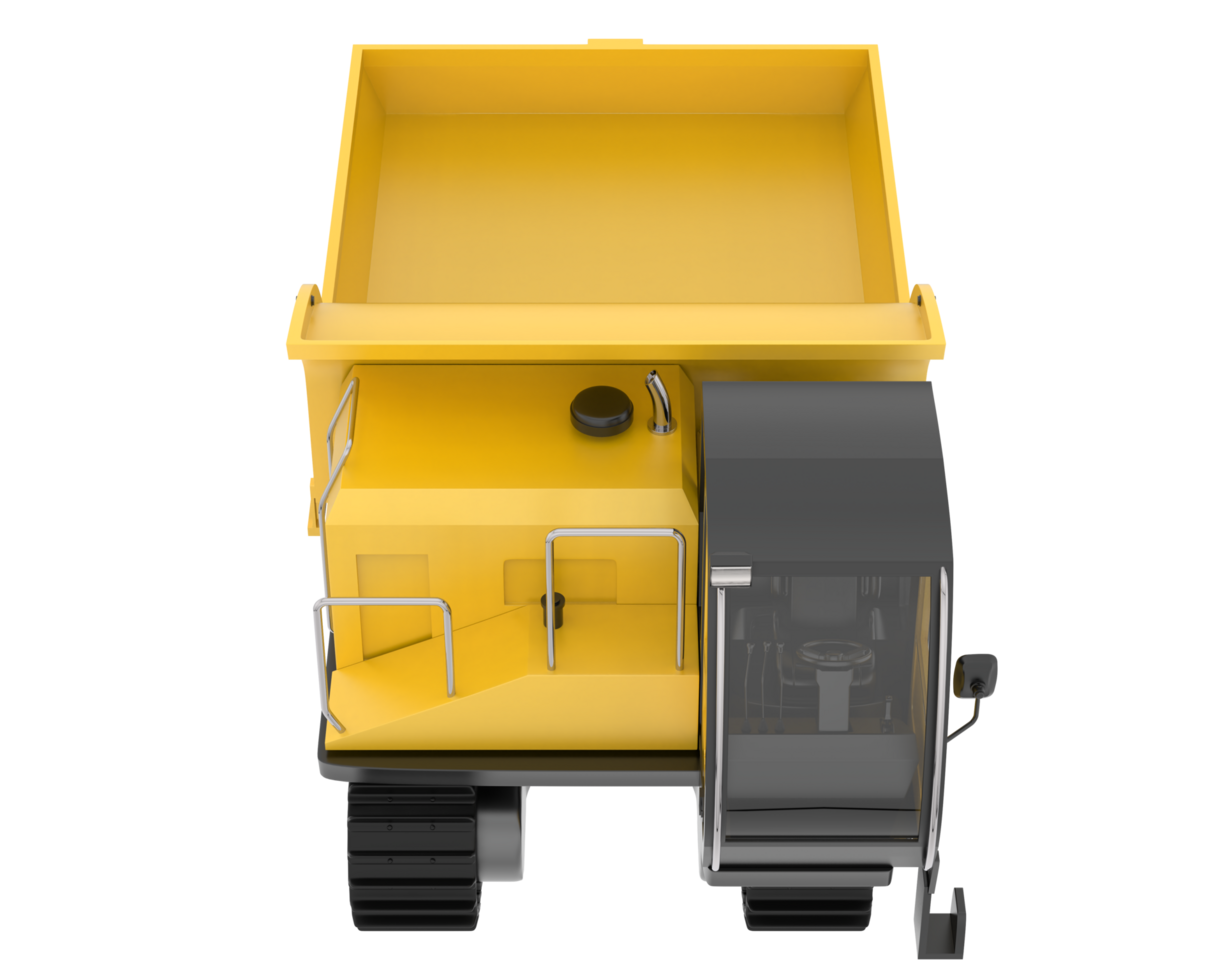 Crawler isolated on background. 3d rendering - illustration png