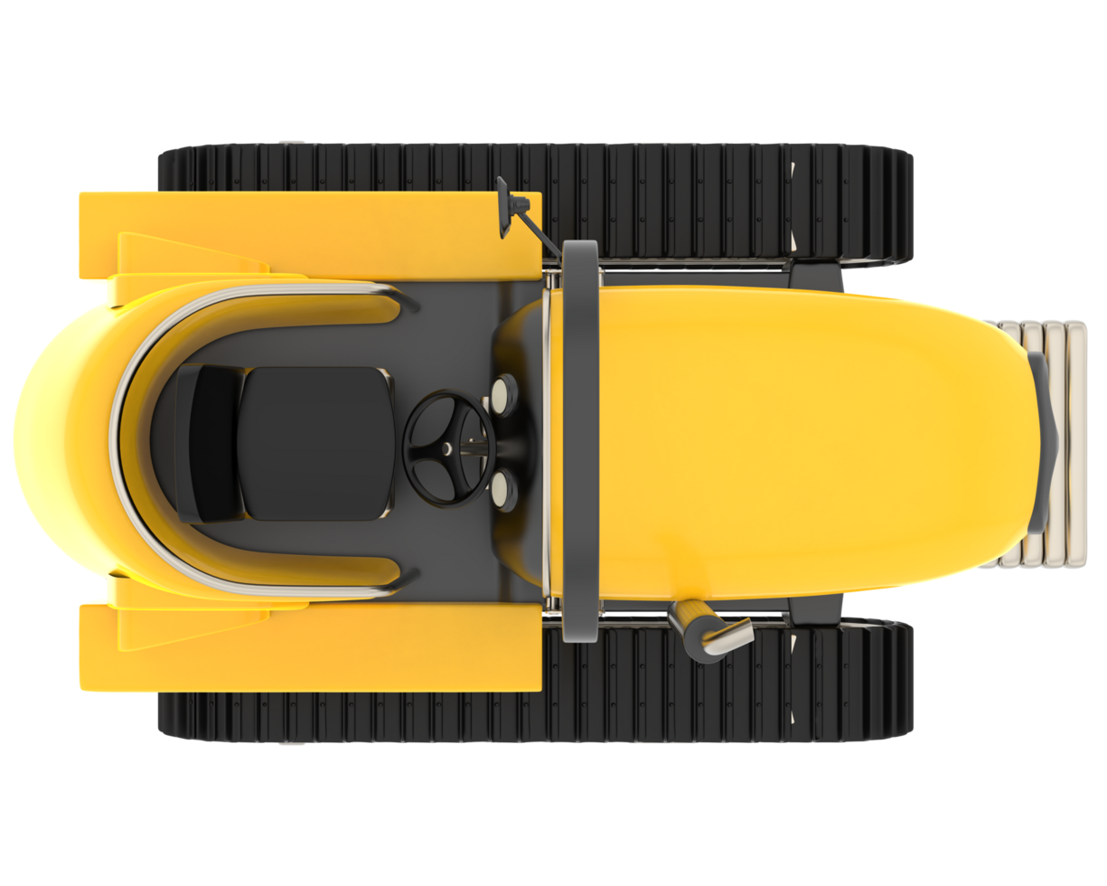 Mini crawler isolated on background. 3d rendering - illustration png