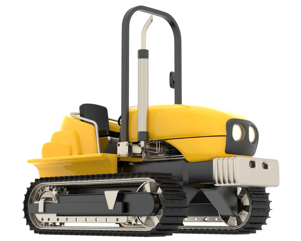 Mini crawler isolated on background. 3d rendering - illustration png