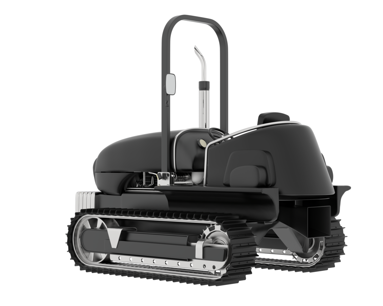 Mini crawler isolated on background. 3d rendering - illustration png