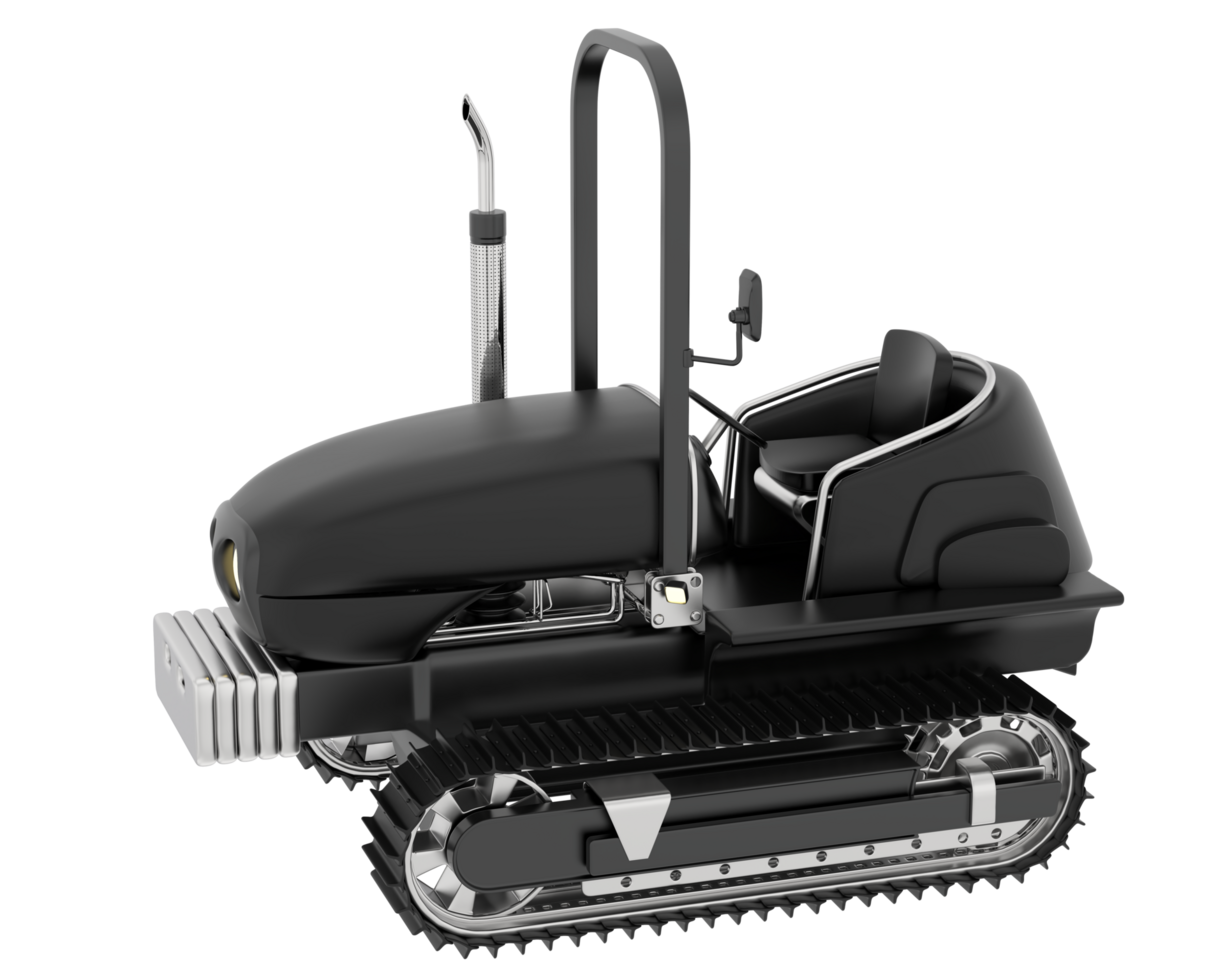 Mini crawler isolated on background. 3d rendering - illustration png