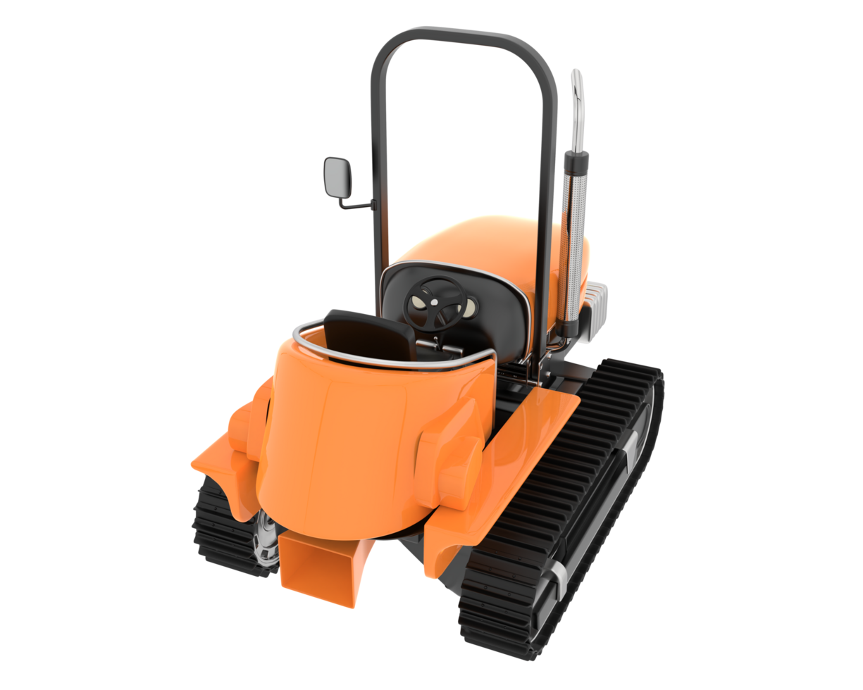 Mini crawler isolated on background. 3d rendering - illustration png