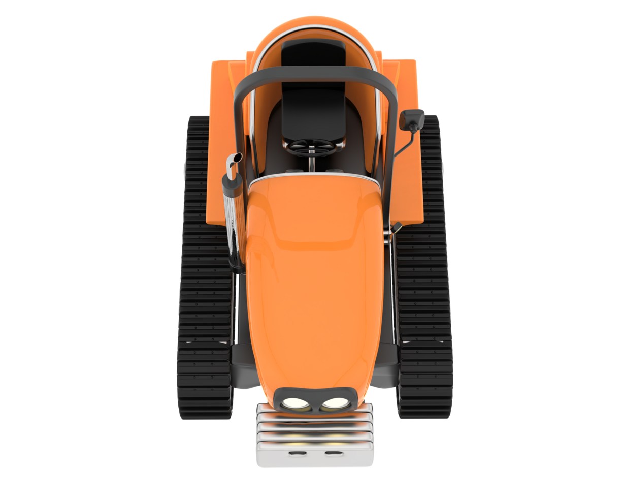 Mini crawler isolated on background. 3d rendering - illustration png