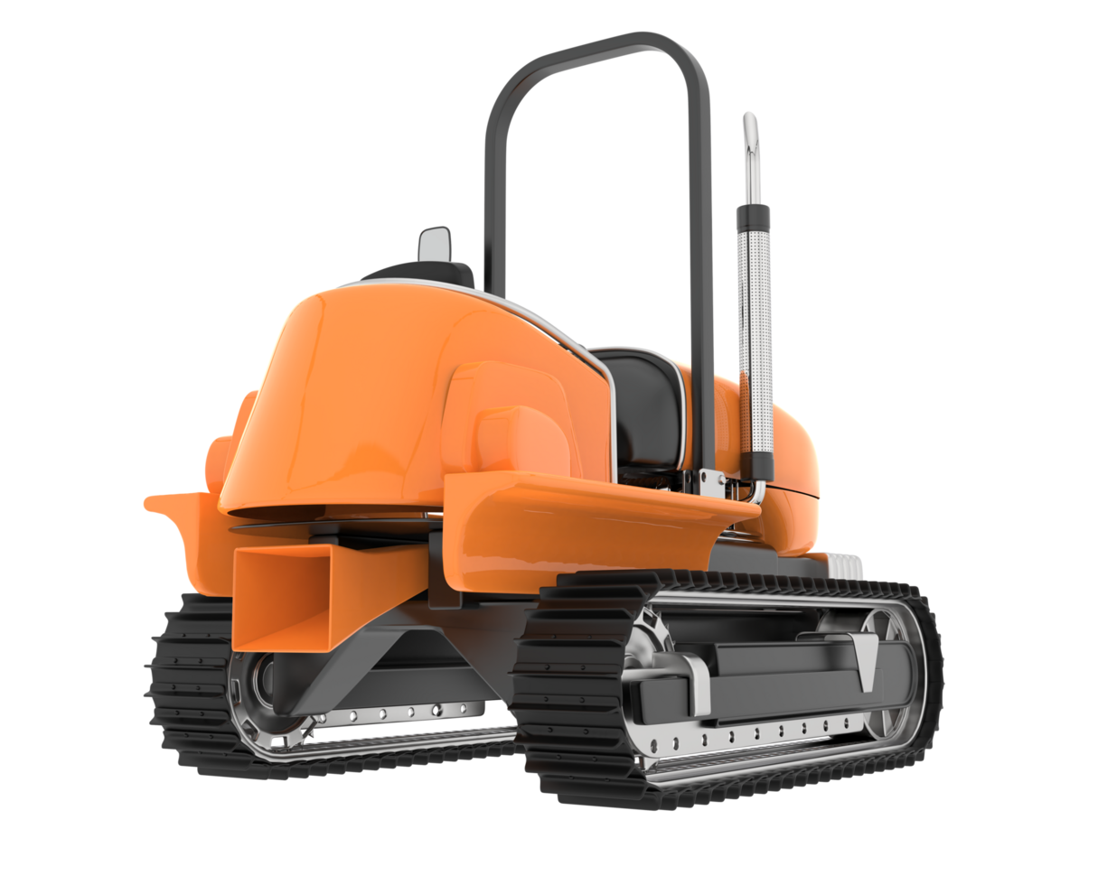Mini crawler isolated on background. 3d rendering - illustration png