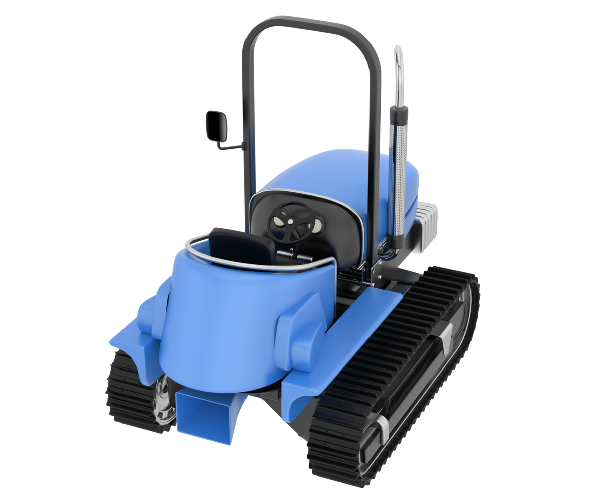 Mini crawler isolated on background. 3d rendering - illustration png
