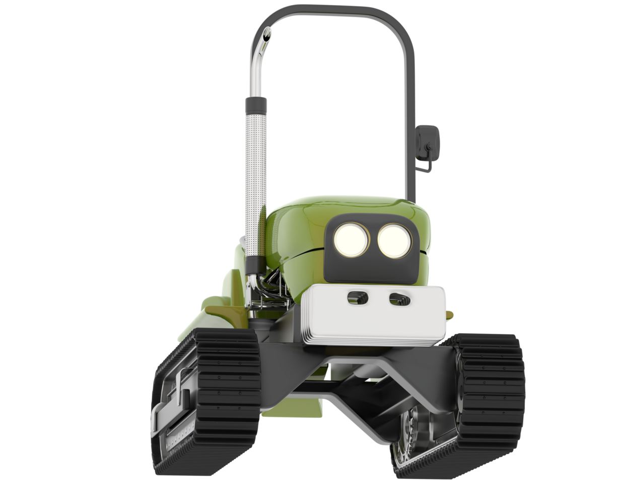 Mini crawler isolated on background. 3d rendering - illustration png