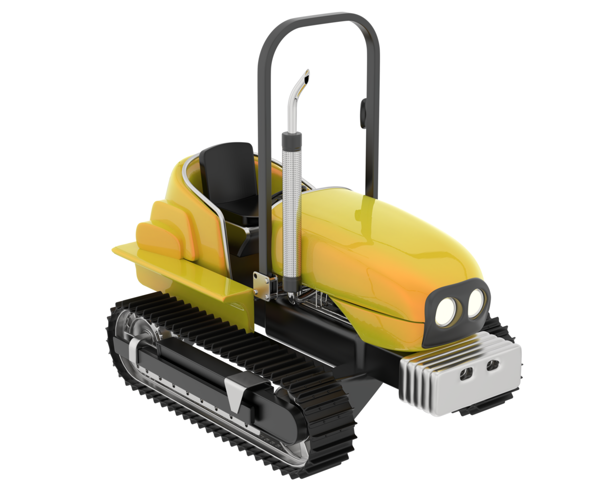 Mini crawler isolated on background. 3d rendering - illustration png
