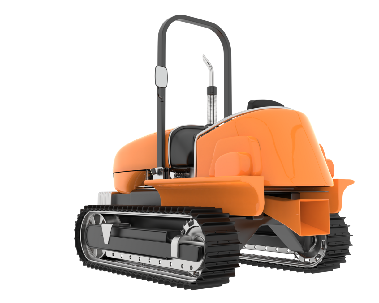 Mini crawler isolated on background. 3d rendering - illustration png