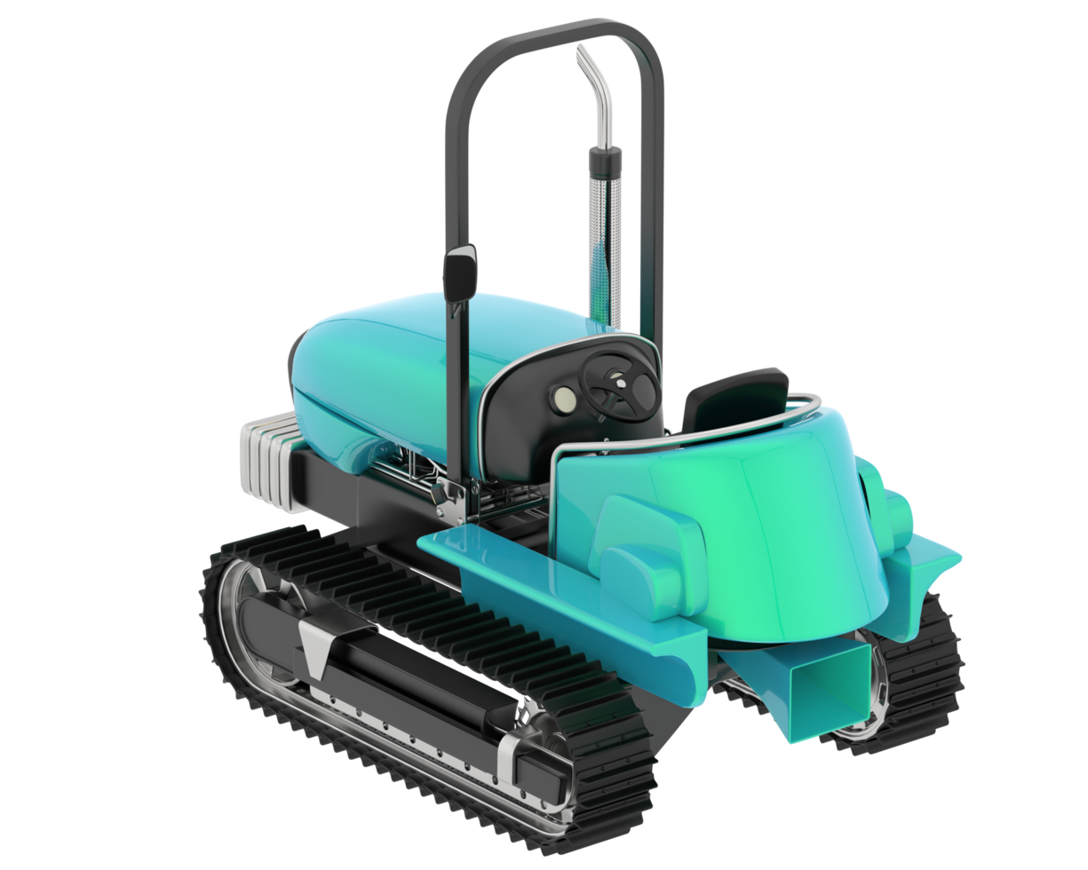 Mini crawler isolated on background. 3d rendering - illustration png