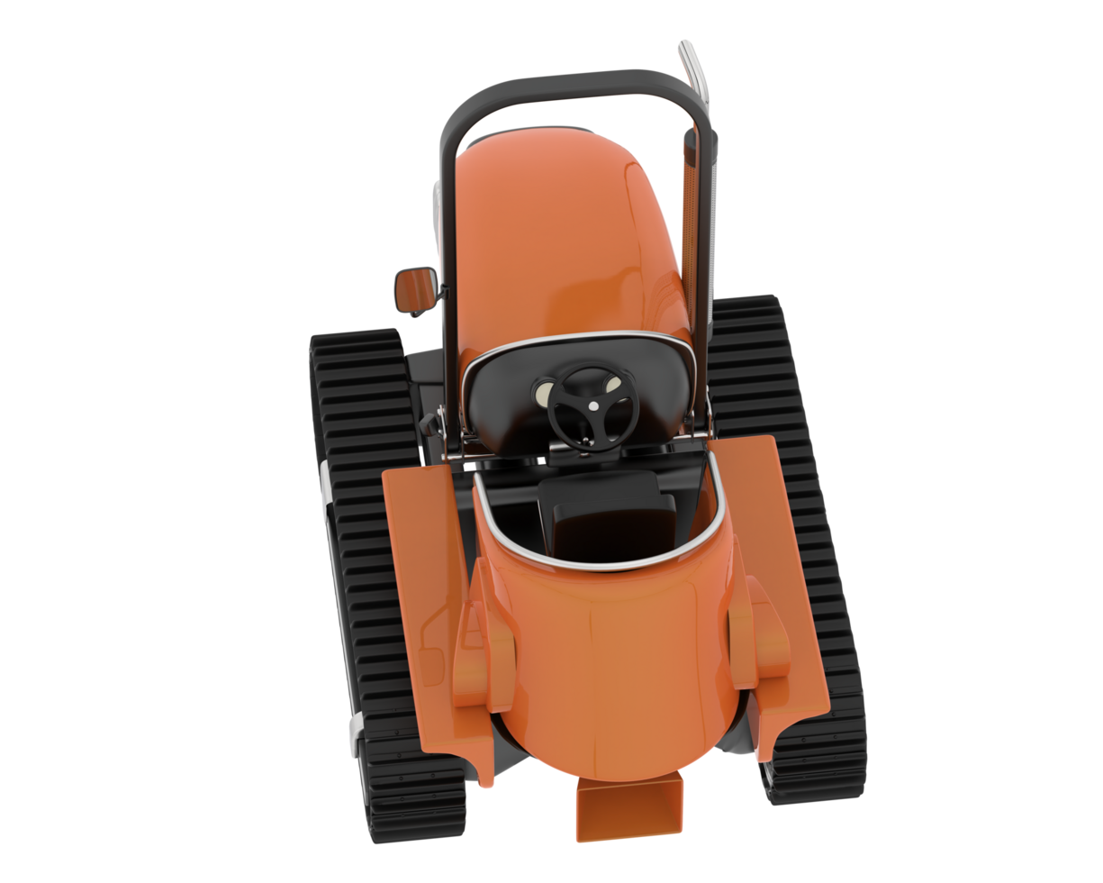 Mini crawler isolated on background. 3d rendering - illustration png