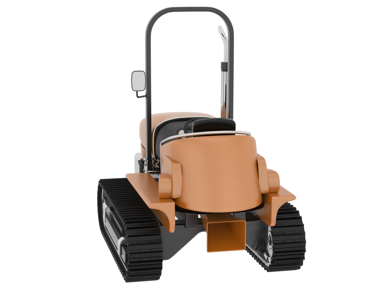 Mini crawler isolated on background. 3d rendering - illustration png