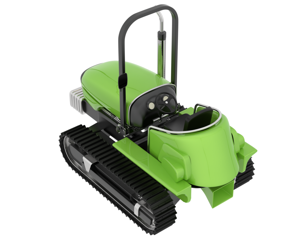 Mini crawler isolated on background. 3d rendering - illustration png