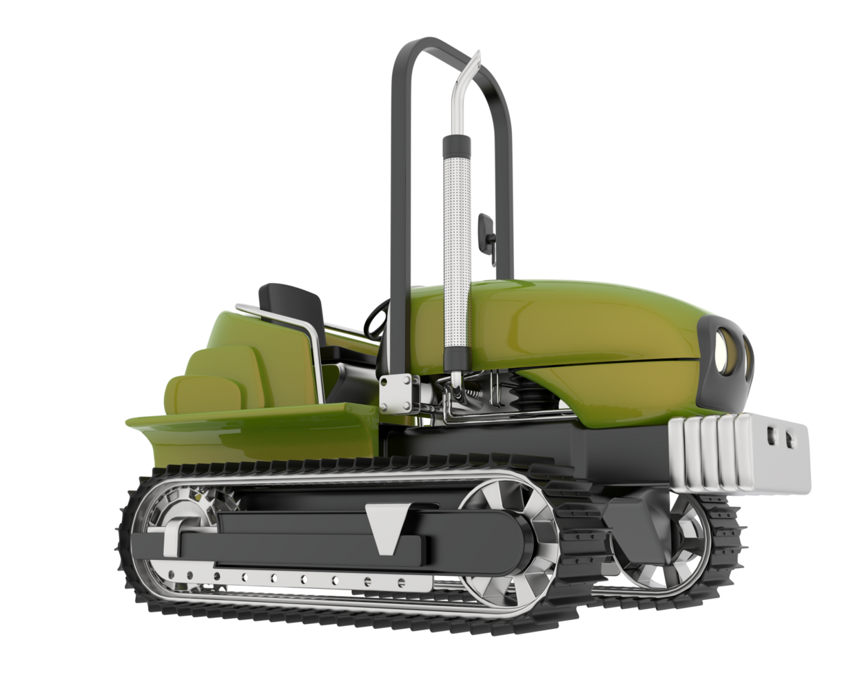 Mini crawler isolated on background. 3d rendering - illustration png