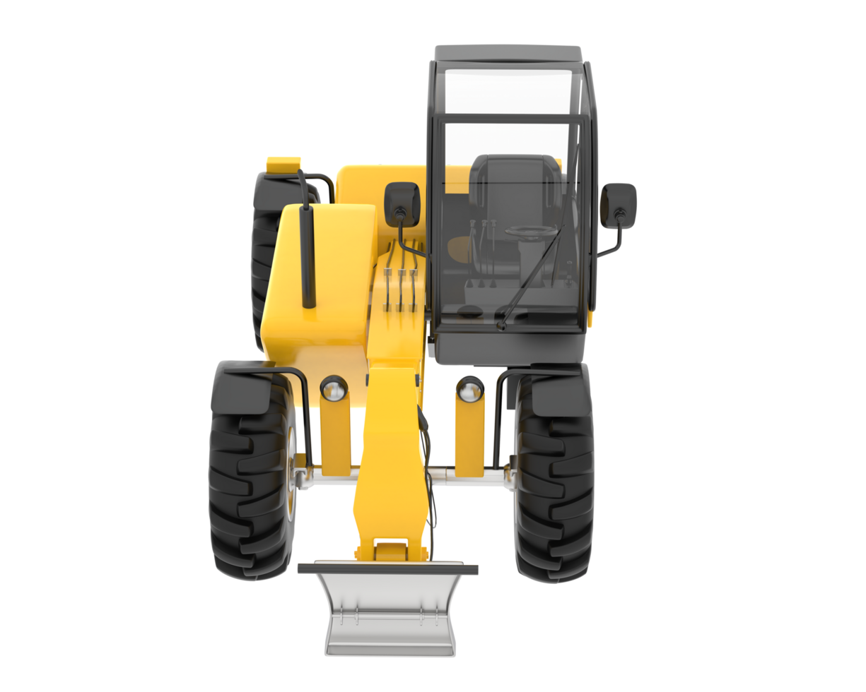Wood cutting machine isolated on background. 3d rendering - illustration png