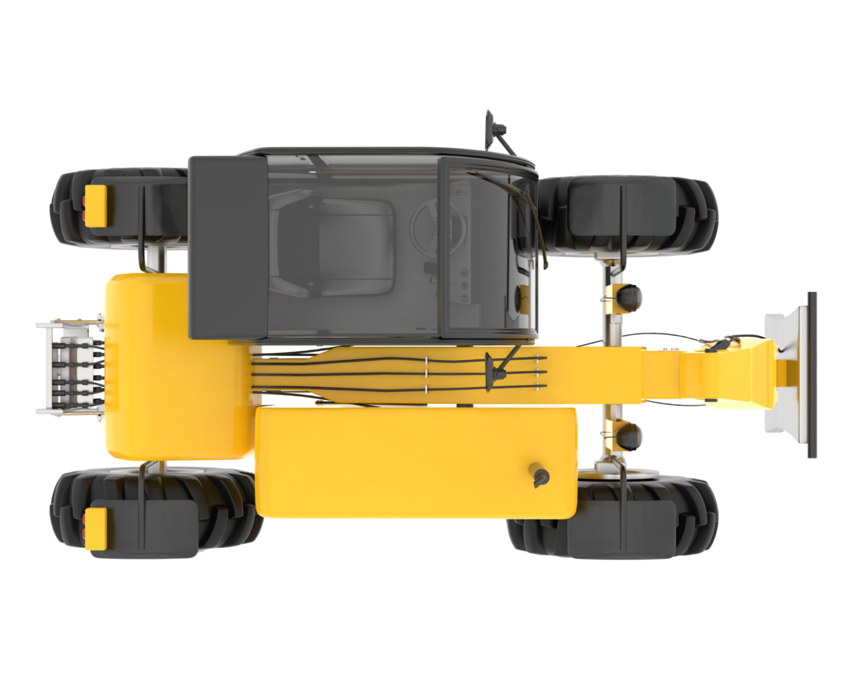 Wood cutting machine isolated on background. 3d rendering - illustration png