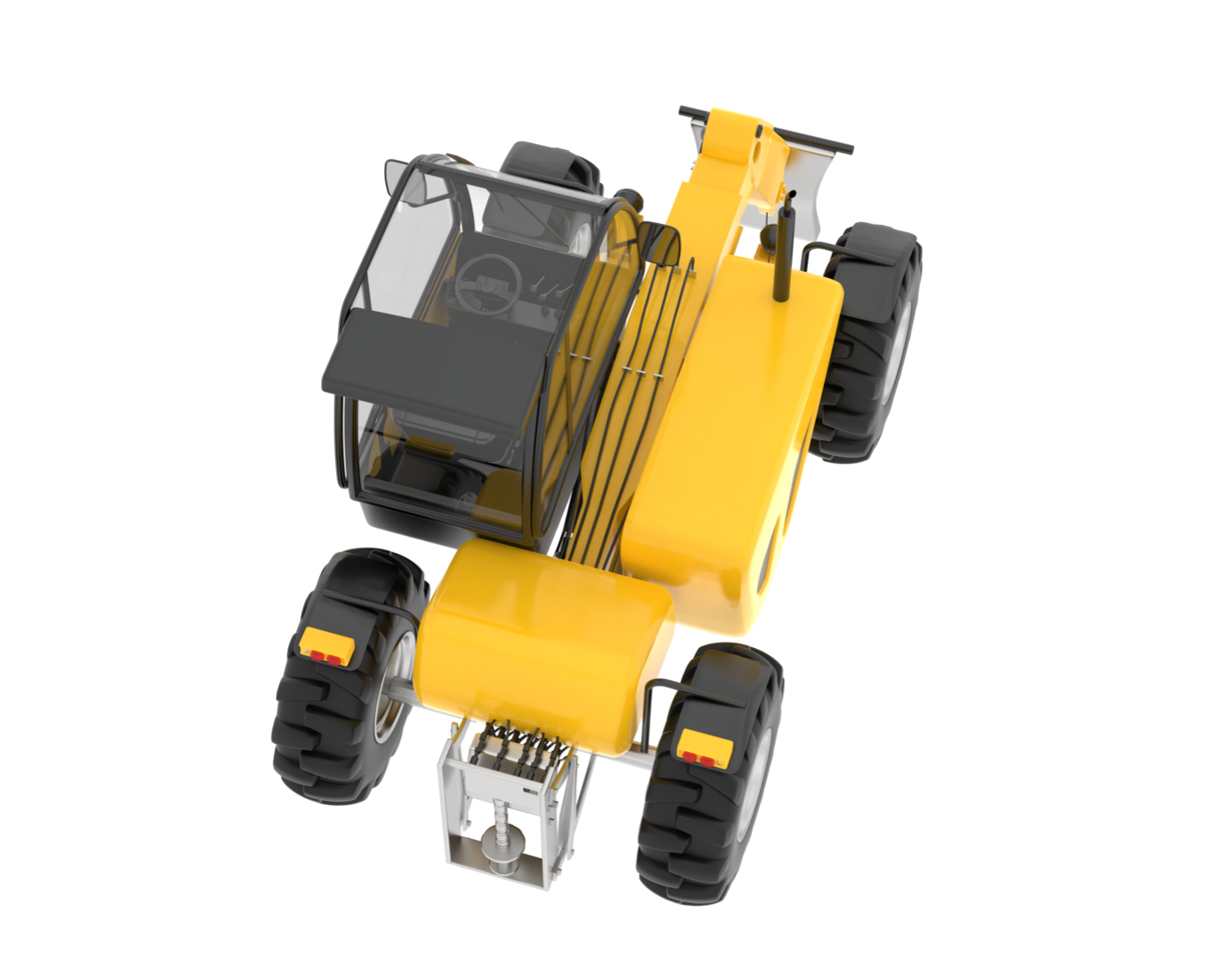 Wood cutting machine isolated on background. 3d rendering - illustration png