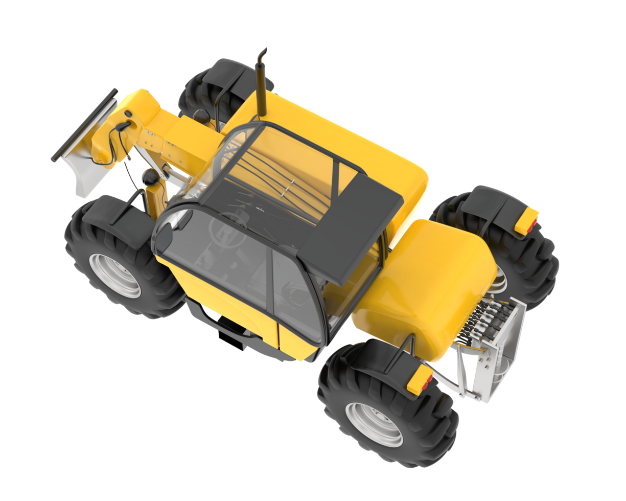 Wood cutting machine isolated on background. 3d rendering - illustration png
