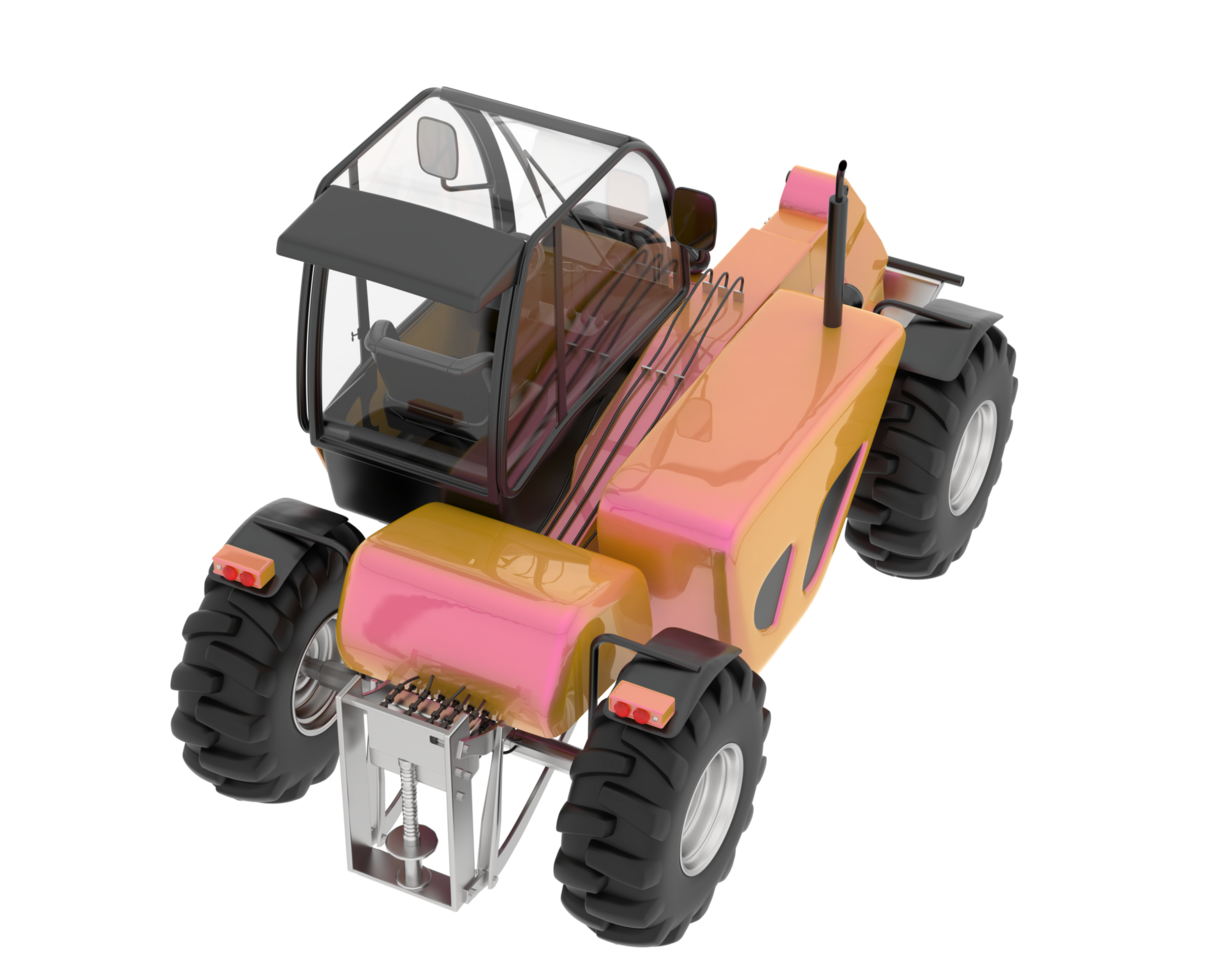 Wood cutting machine isolated on background. 3d rendering - illustration png